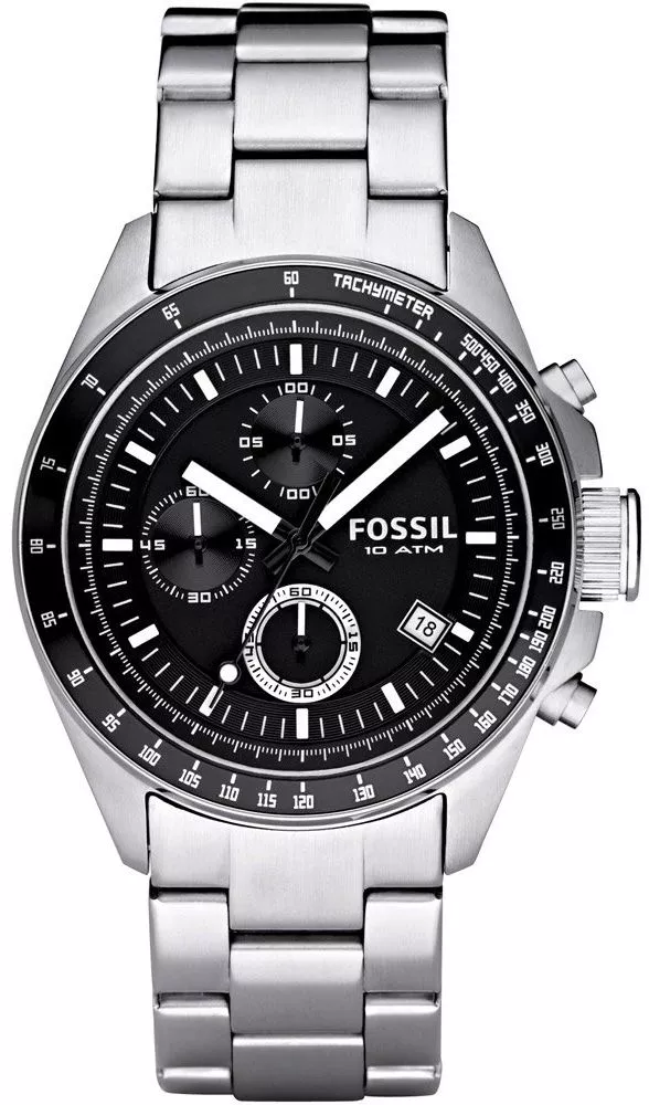 Pánské hodinky Fossil Decker Stainless Steel Chrono CH2600 CH2600