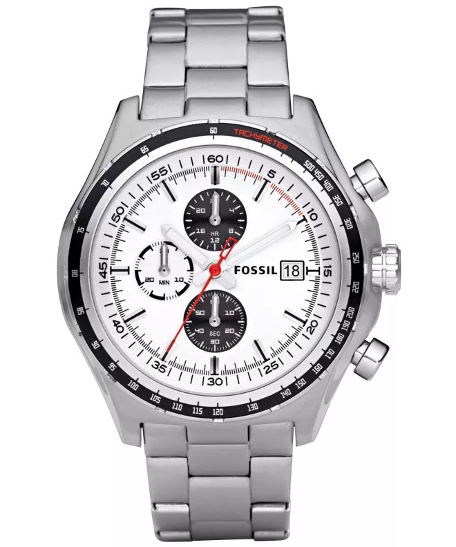 Pánské hodinky Fossil Dylan Silver Chronograph CH2730 CH2730