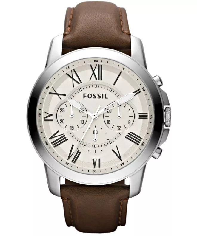 Pánské hodinky Fossil Grant Leather FS4735 FS4735