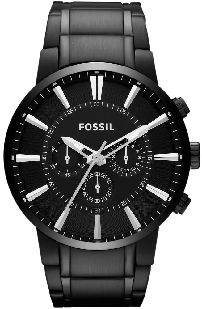 Pánské hodinky Fossil Fossil Black Dial Men's FS4778 FS4778