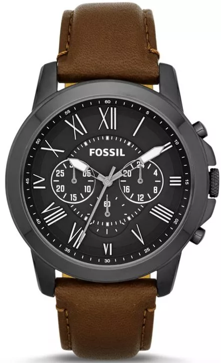 Pánské hodinky Fossil Grant Leather FS4885 FS4885