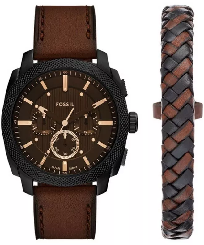 Hodinky Fossil Machine Chronograph SET FS6102SET