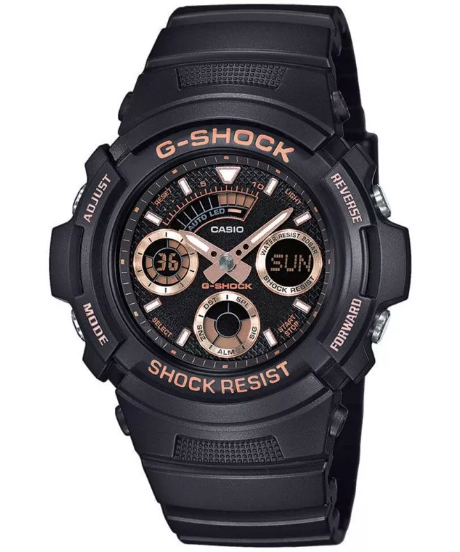 Pánské hodinky G-SHOCK Casio Black and Gold AW-591GBX-1A4ER AW-591GBX-1A4ER