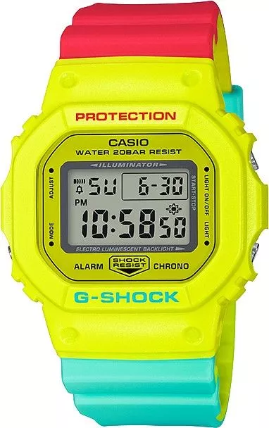 Pánské hodinky Casio G-Shock Breezy Rasta Color Limited DW-5600CMA-9ER DW-5600CMA-9ER