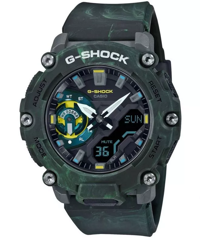 Hodinky Casio G-SHOCK Carbon Core Guard Foggy Forest GA-2200MFR-3AER