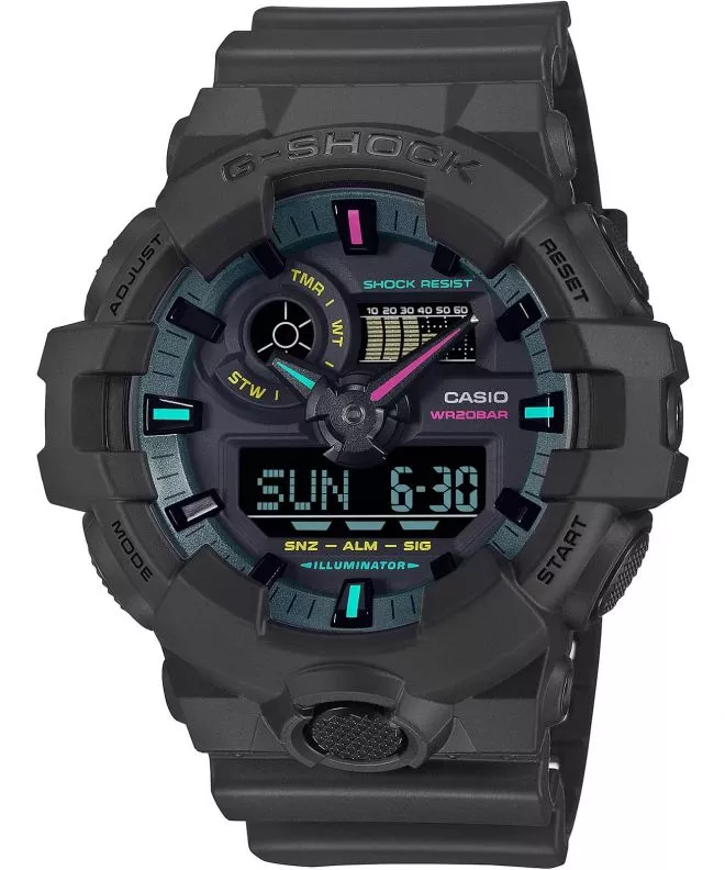Hodinky pánské Casio G-Shock Classic Multi Fluorescent Accents GA-700MF-1AER