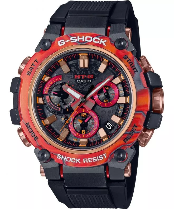 Hodinky Casio G-SHOCK Exclusive 40th Anniversary Flare Red Limited Edition MTG-B3000FR-1AER