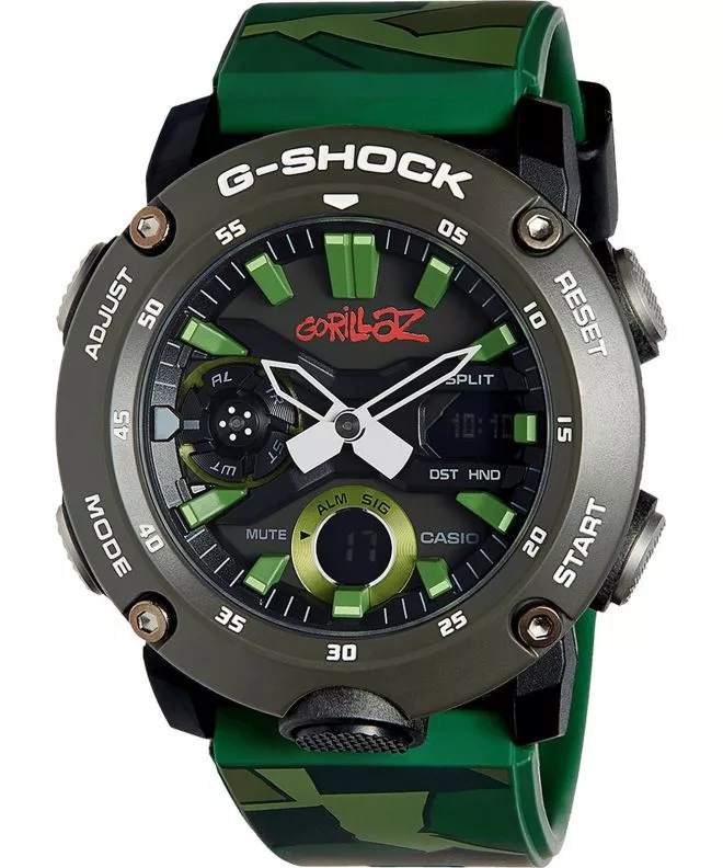 Pánské hodinky G-SHOCK Casio Carbon Core Guard Gorillaz Camo Limited GA-2000GZ-3AER GA-2000GZ-3AER