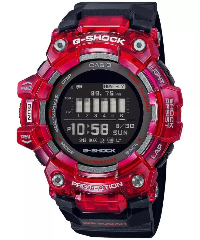 Pánské hodinky G-SHOCK G-Squad Bluetooth Sync Step Tracker GBD-100SM-4A1ER GBD-100SM-4A1ER