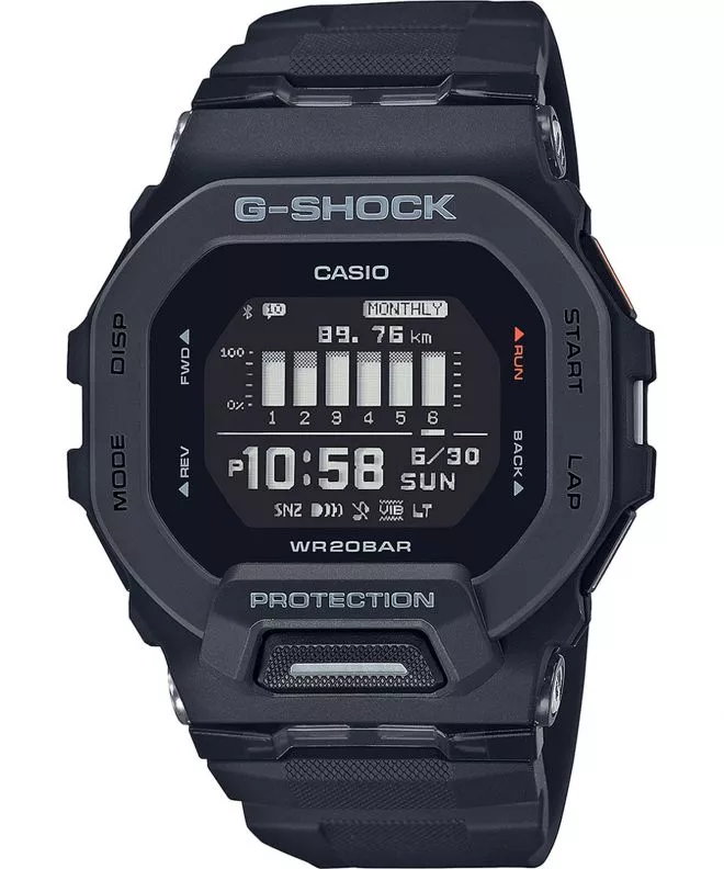 Pánské hodinky G-SHOCK G-Squad Bluetooth Sync Step Tracker GBD-200-1ER GBD-200-1ER