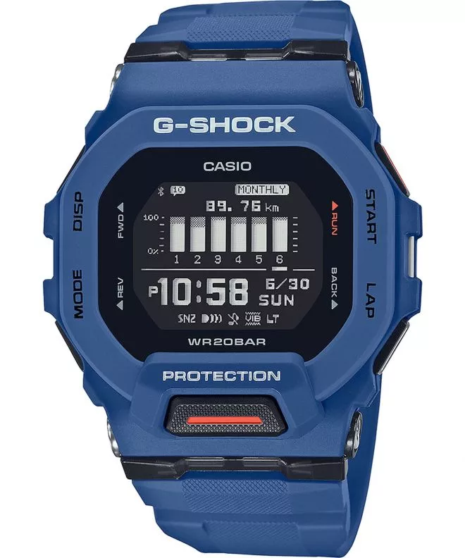 Pánské hodinky G-SHOCK G-Squad Bluetooth Sync Step Tracker GBD-200-2ER GBD-200-2ER
