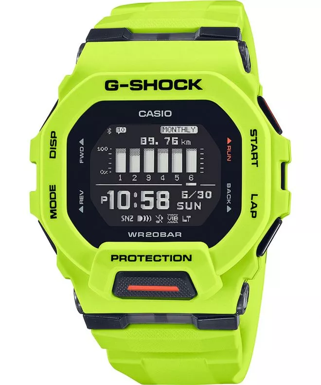 Pánské hodinky G-SHOCK G-Squad Bluetooth Sync Step Tracker GBD-200-9ER GBD-200-9ER