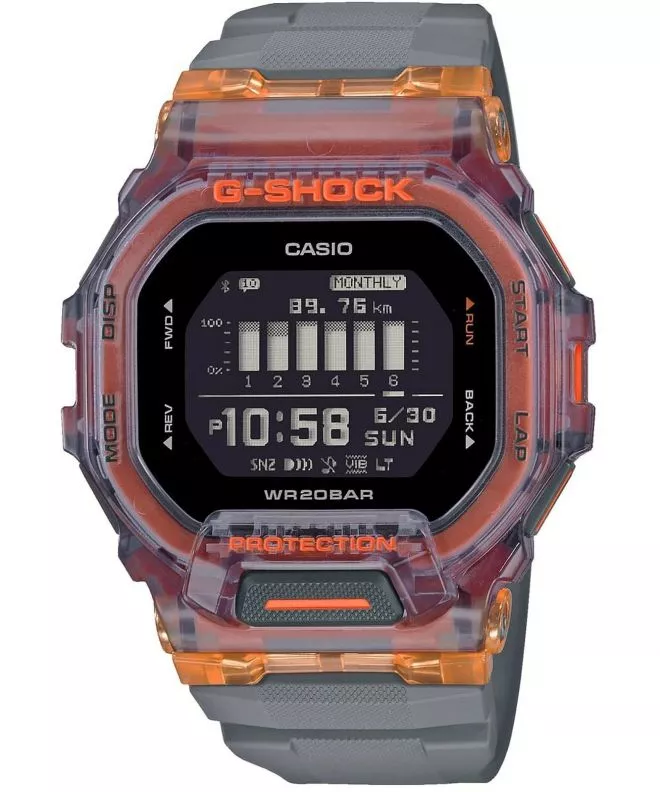 Hodinky Casio G-SHOCK G-Squad Bluetooth Sync Step Tracker GBD-200SM-1A5ER