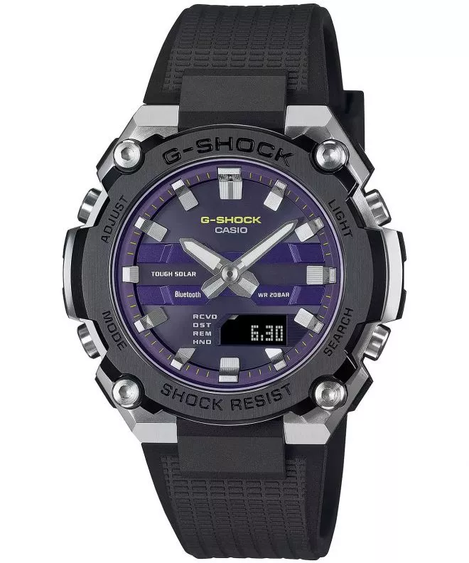 Hodinky pánské Casio G-Shock G-Steel Bluetooth Sync Solar GST-B600A-1A6ER