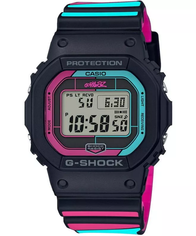 Pánské hodinky Casio G-Shock Gorillaz Waveceptor Bluetooth Solar Limited GW-B5600GZ-1ER GW-B5600GZ-1ER