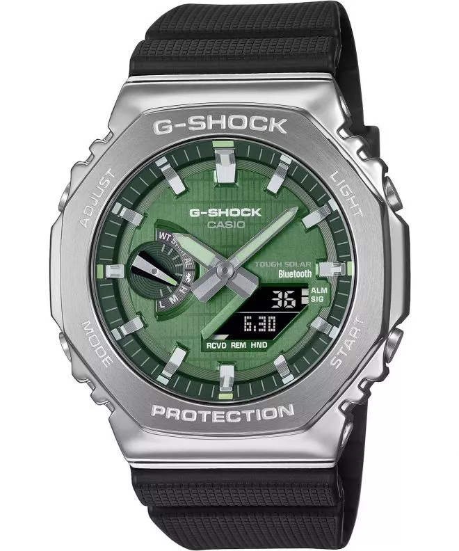 Hodinky pánské Casio G-Shock Octagon Bluetooth Solar GBM-2100A-1A3ER