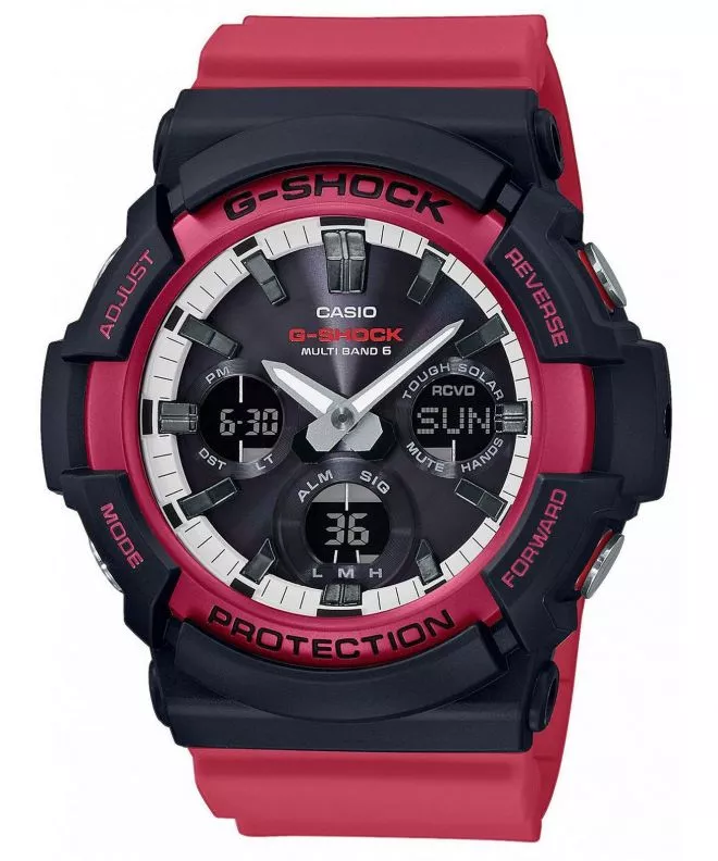 Pánské hodinky Casio G-Shock Original Black And Red GAW-100RB-1AER GAW-100RB-1AER