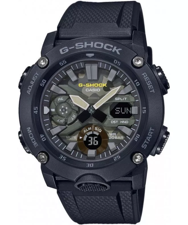 Pánské hodinky G-SHOCK Original G-Carbon Camo GA-2000SU-1AER GA-2000SU-1AER