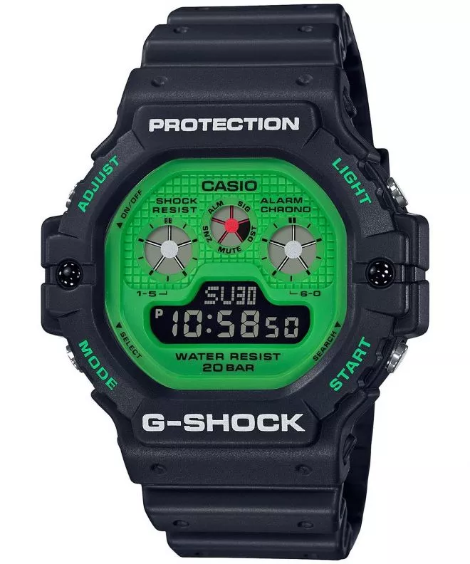 Pánské hodinky G-SHOCK Original Hot Rock Sounds DW-5900RS-1ER DW-5900RS-1ER