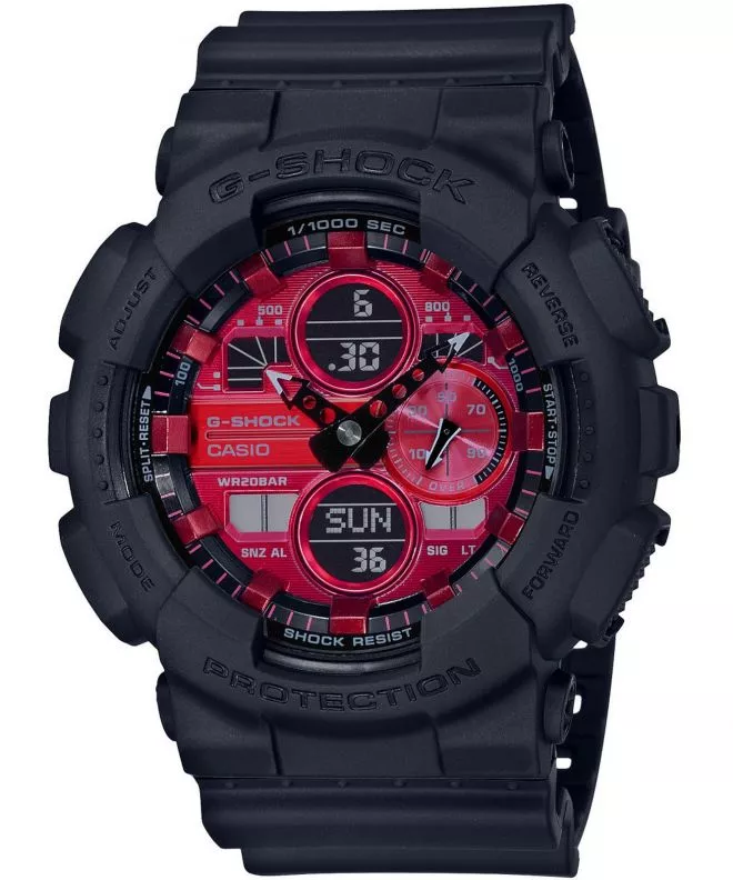 Pánské hodinky Casio G-Shock Original Red Adrenalin GA-140AR-1AER GA-140AR-1AER