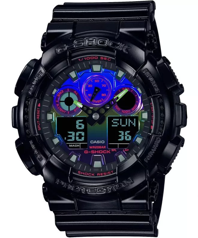 Hodinky pánské Casio G-Shock Original Virtual Rainbow GA-100RGB-1AER