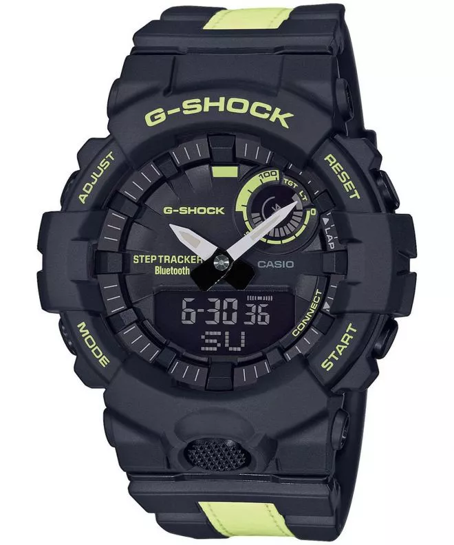 Pánské hodinky G-SHOCK Specials G-SQUAD Reflector Bluetooth Sync Step Tracker Limited GBA-800LU-1A1ER GBA-800LU-1A1ER