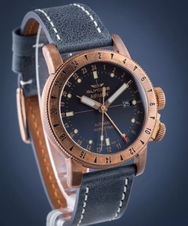 Pánské hodinky Glycine Airman 44 Bronze Automatic GL0167 GL0167