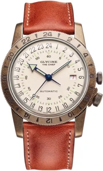 Pánské hodinky Glycine N°1 THE CHIEF Purist Automatic GL0250 GL0250