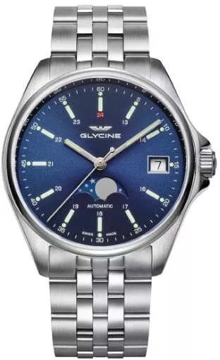 Pánské hodinky Glycine Combat Classic Moon Phase Automatic GL0193 GL0193