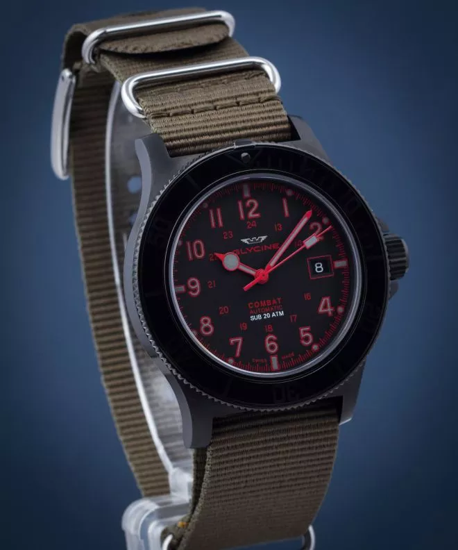 Pánské hodinky Glycine Combat Sub 42 Automatic GL0085 GL0085