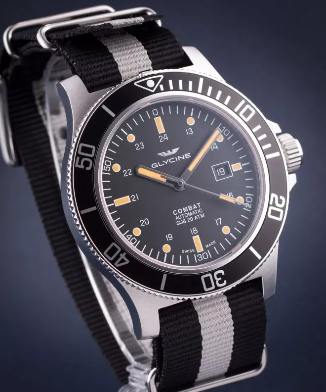 Pánské hodinky Glycine Combat Sub 48 Automatic GL0097 GL0097