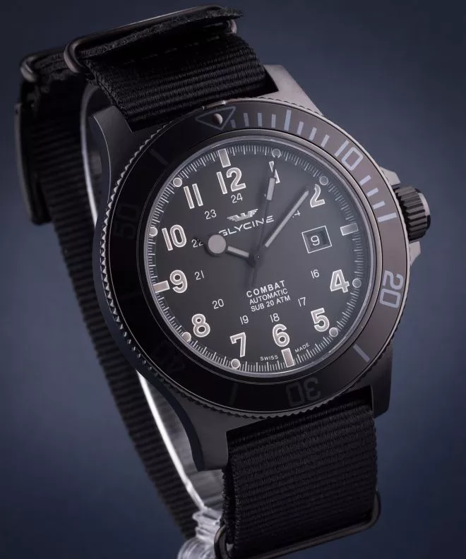 Pánské hodinky Glycine Combat Sub 48 Automatic GL0098 GL0098