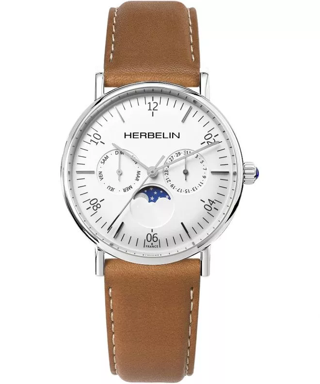 Pánské hodinky Herbelin Inspiration Moon Phase 12747/AP11GO 12747AP11GD (12747/AP11GO)