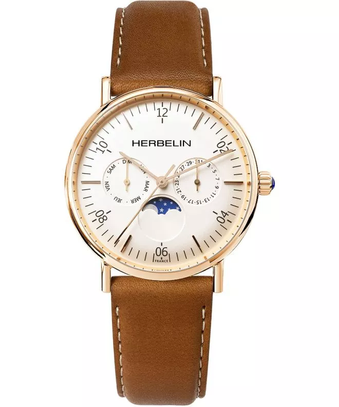 Pánské hodinky Herbelin Inspiration Moon Phase 12747/PR11GO 12747PR11GD (12747/PR11GO)