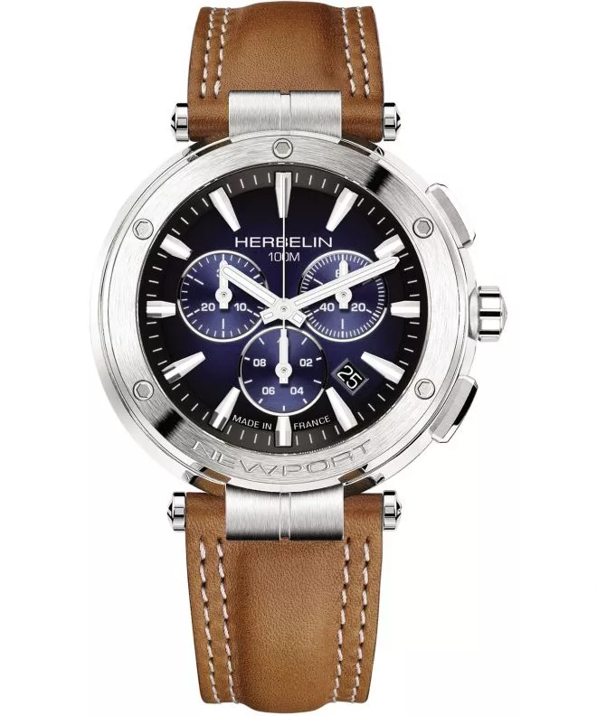 Hodinky Herbelin Newport Chronograph 37688A35GD (37688/35GON)