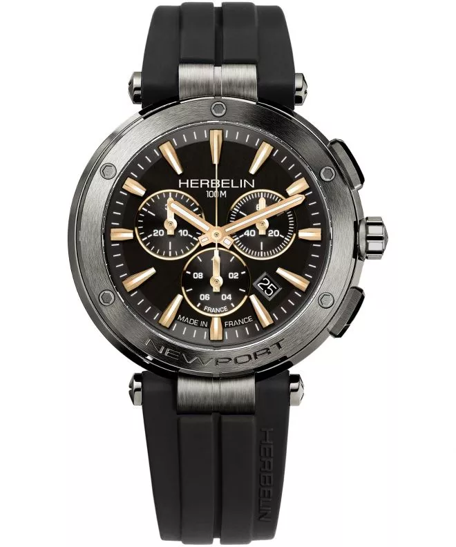Hodinky Herbelin Newport Chronograph 37688G33TCA (37688/G33TCA)