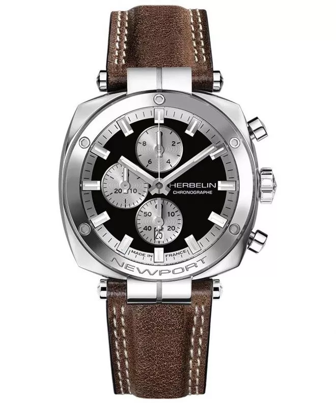 Hodinky Herbelin Newport Héritage Chronograph 35664AP24BR