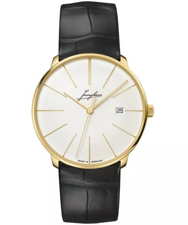 Pánské hodinky Junghans Meister Fein Automatic Gold 18K Limited Edition 027/9301.00