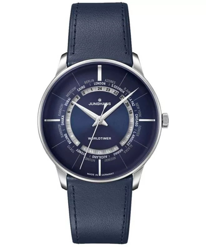 Hodinky Junghans Meister Worldtimer Automatic 027/3010.01
