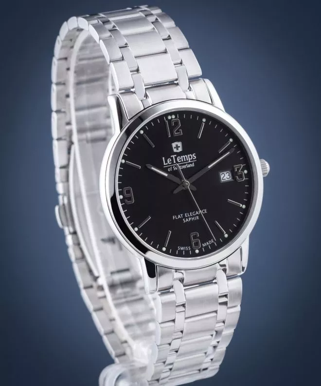 Pánské hodinky Le Temps Flat Elegance LT1087.09BS01 LT1087.09BS01