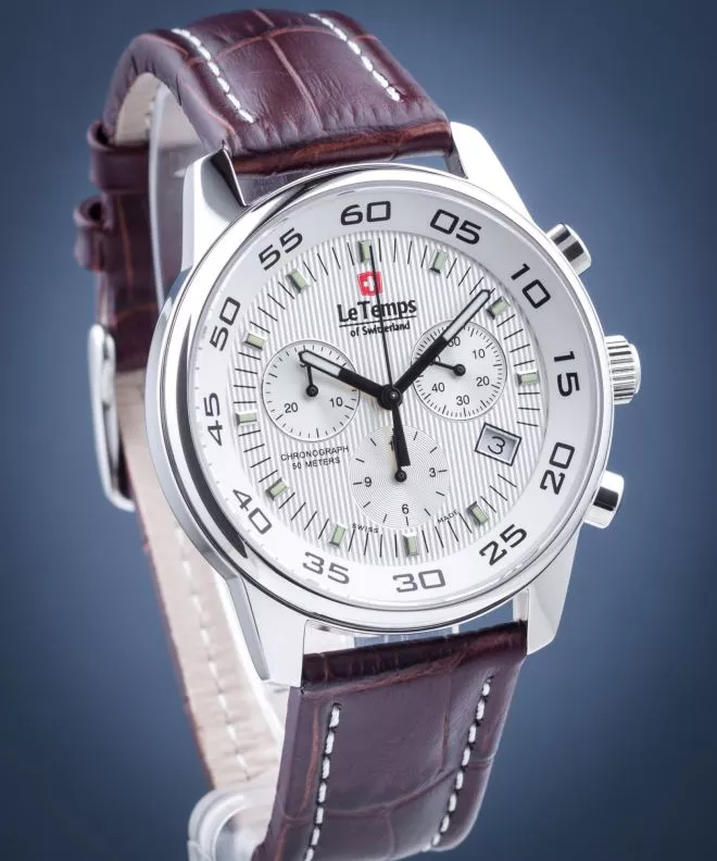 Pánské hodinky Le Temps Swiss Military Chrono LT1066.21BL12 LT1066.21BL12