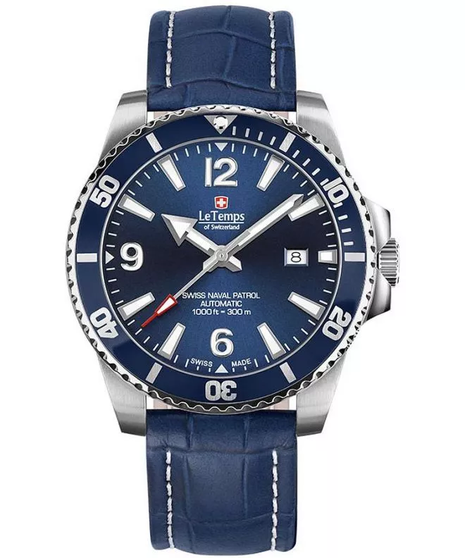 Hodinky Le Temps Swiss Naval Patrol Automatic LT1045.03BL13