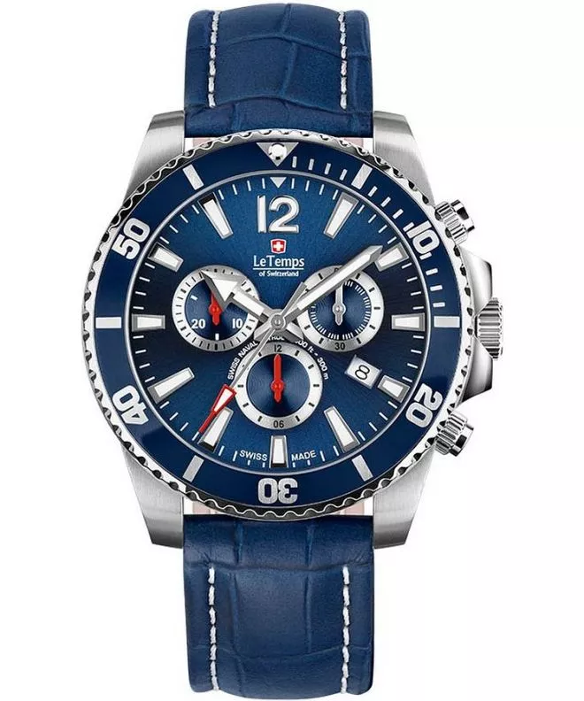 Hodinky Le Temps Swiss Naval Patrol Chrono LT1044.03BL13
