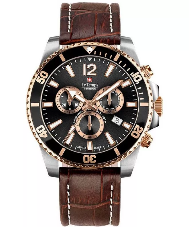 Hodinky Le Temps Swiss Naval Patrol Chrono LT1044.45BL52