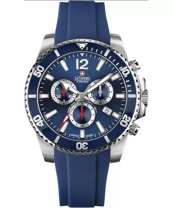 Hodinky Le Temps Swiss Naval Patrol Chronograph LT1044.03BR03
