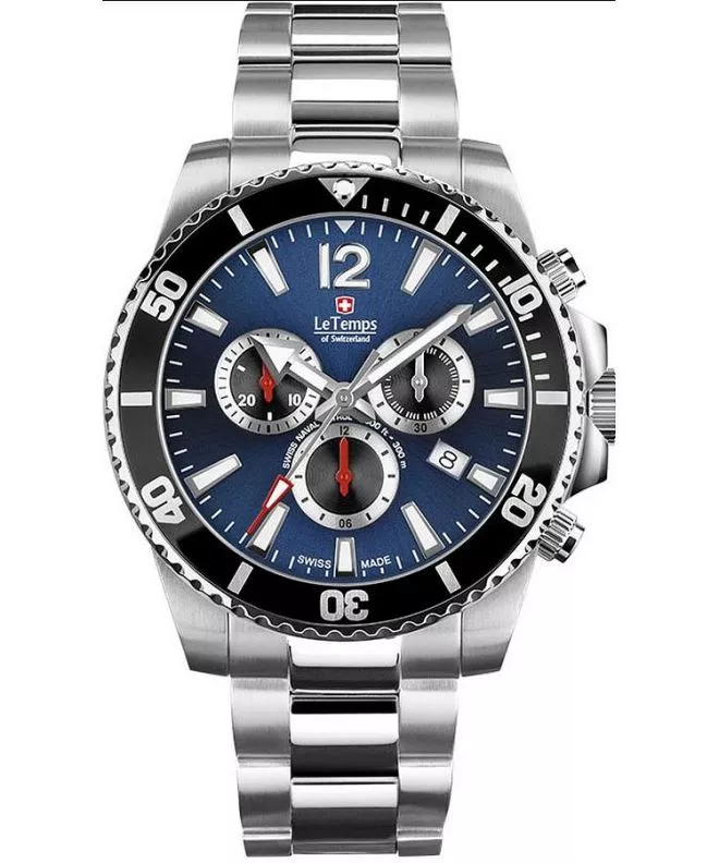 Hodinky Le Temps Swiss Naval Patrol Chronograph LT1044.13BS01