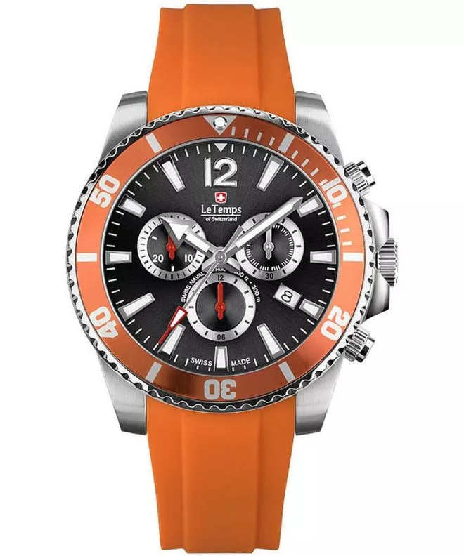 Hodinky Le Temps Swiss Naval Patrol Chronograph LT1044.14BR05