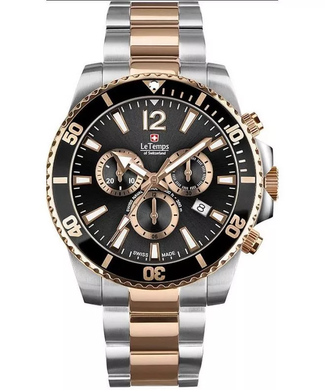 Hodinky Le Temps Swiss Naval Patrol Chronograph LT1044.45BT02