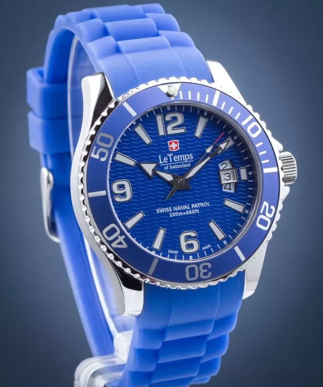 Pánské hodinky Le Temps Swiss Naval Patrol LT1081.03BR03 LT1081.03BR03