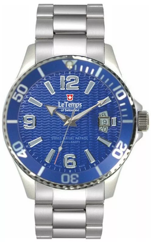 Pánské hodinky Le Temps Swiss Naval Patrol LT1081.03BS01 LT1081.03BS01